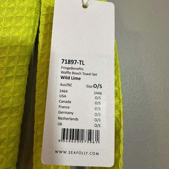 NWT Seafolly Beach Waffle Tote - Picture 5 of 9